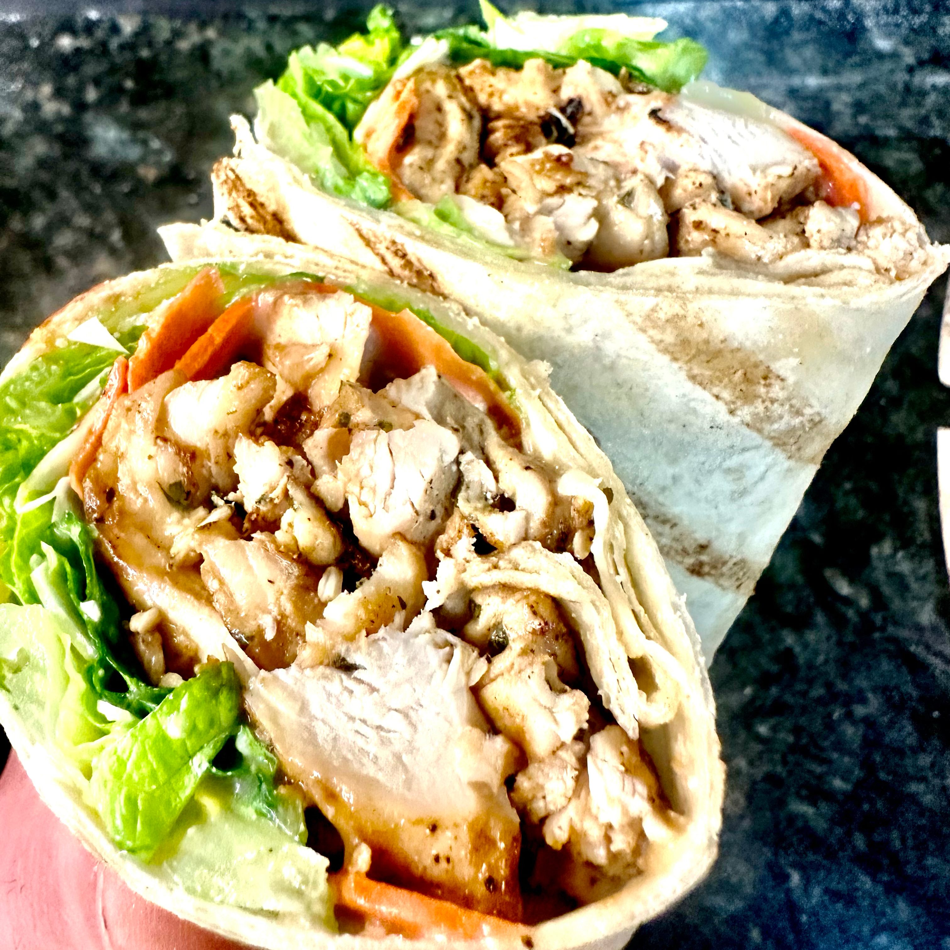 Chicken Caesar Wrap.