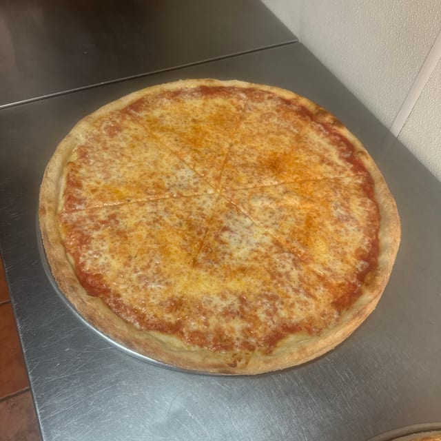 Plain Cheese Pizza.