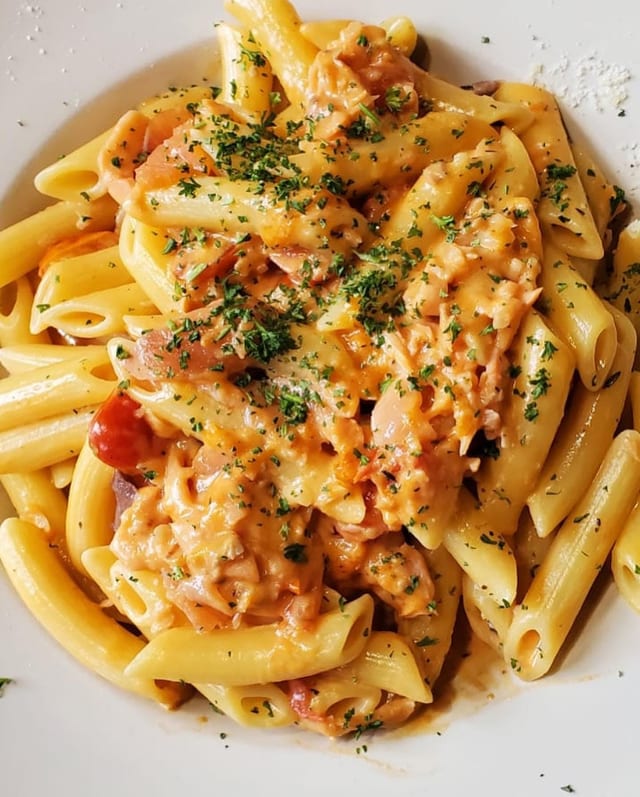 Pasta with Sausage.