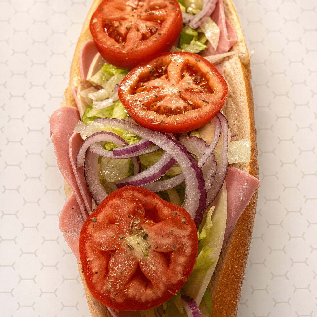 Ham & Cheese Hoagie.