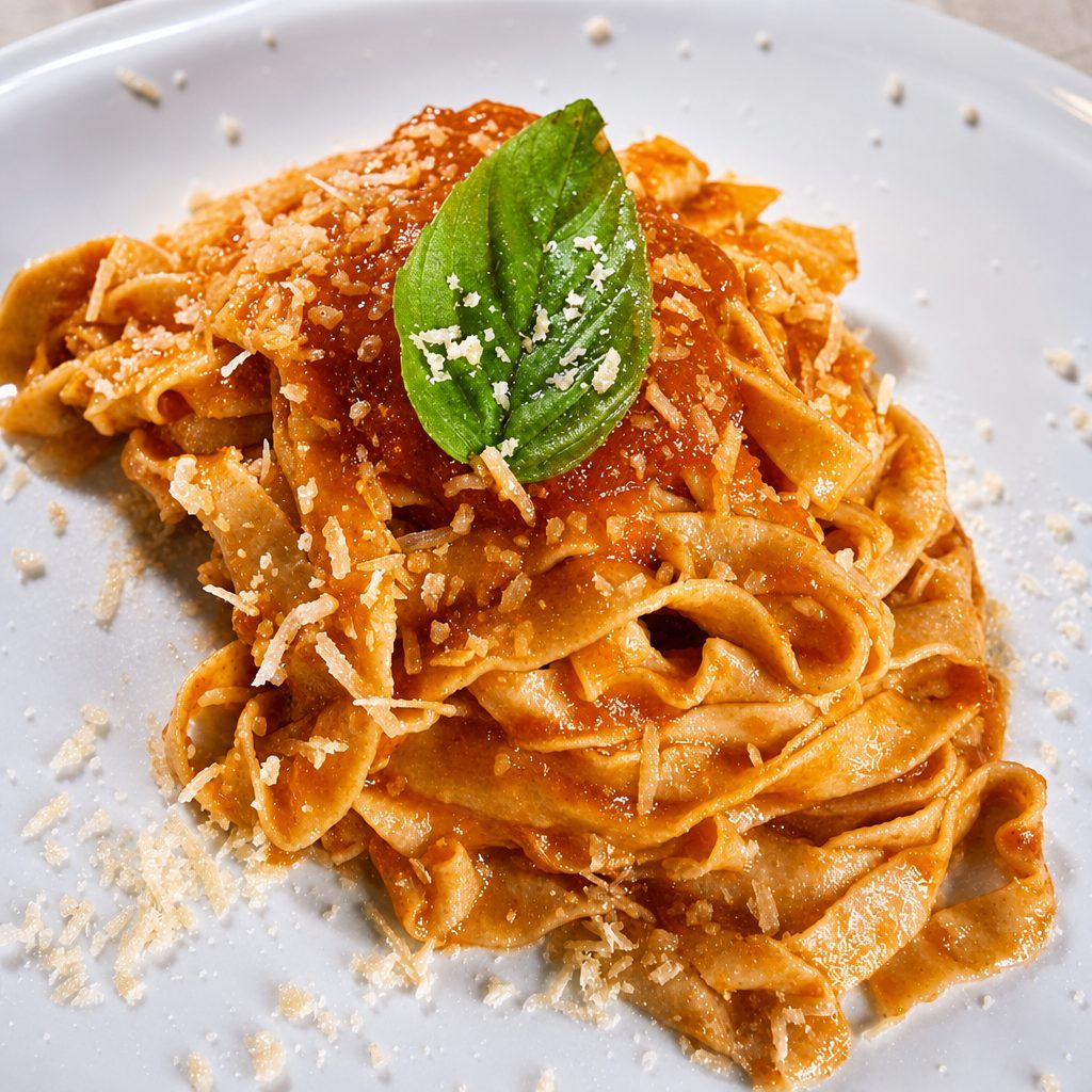 Pasta with Tomato Sauce.