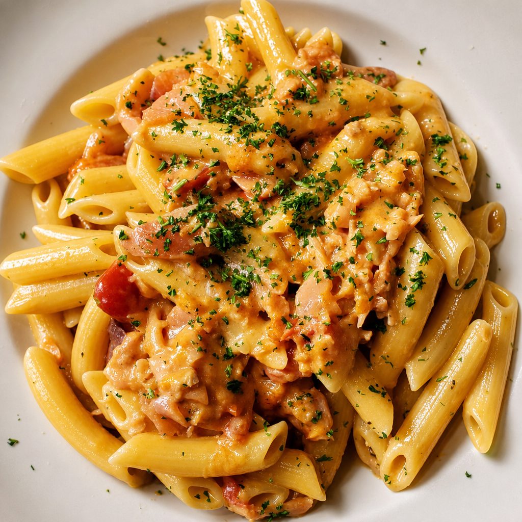 Pasta with Sausage.