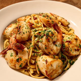 Shrimp & Scallop Scampi