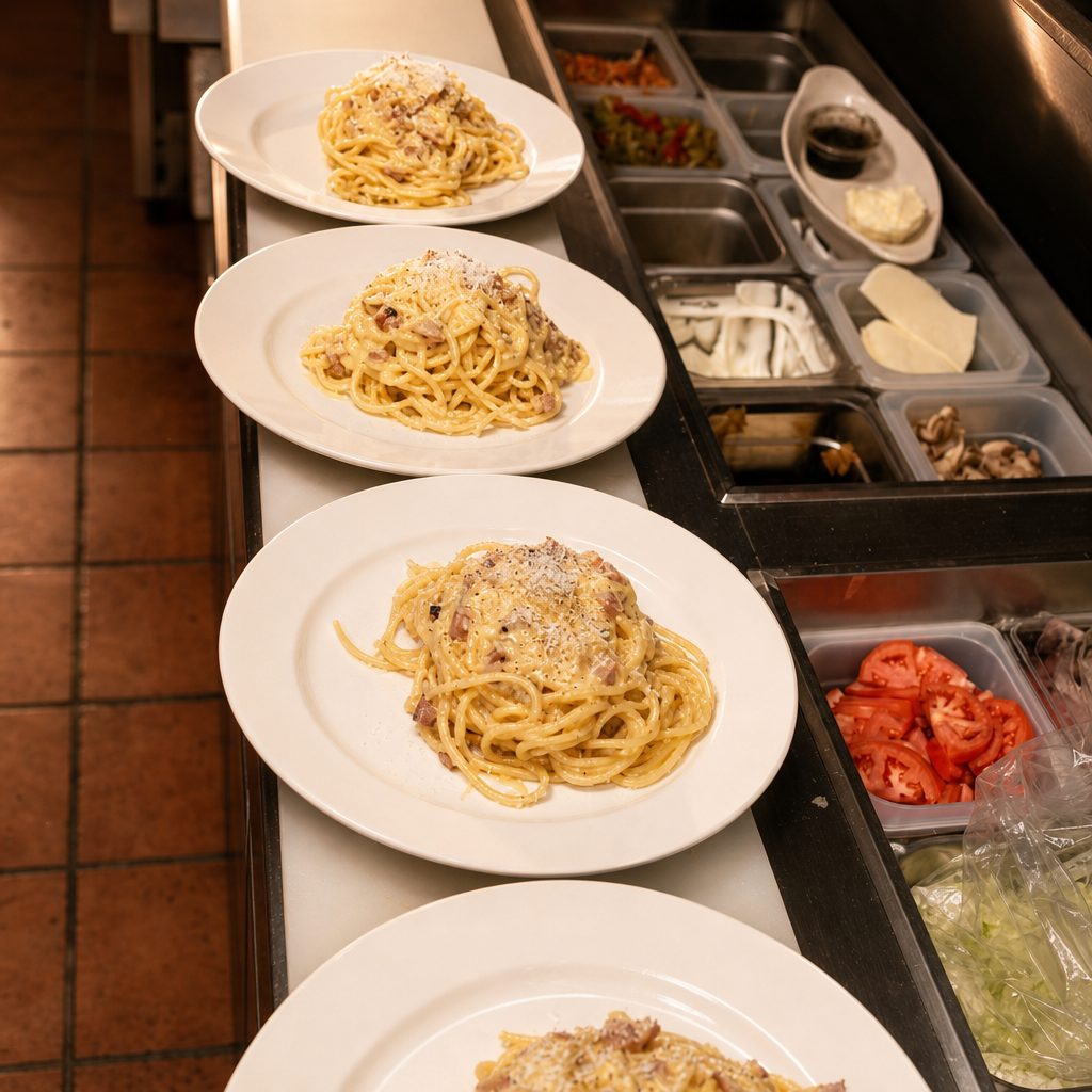 Pasta Carbonara.